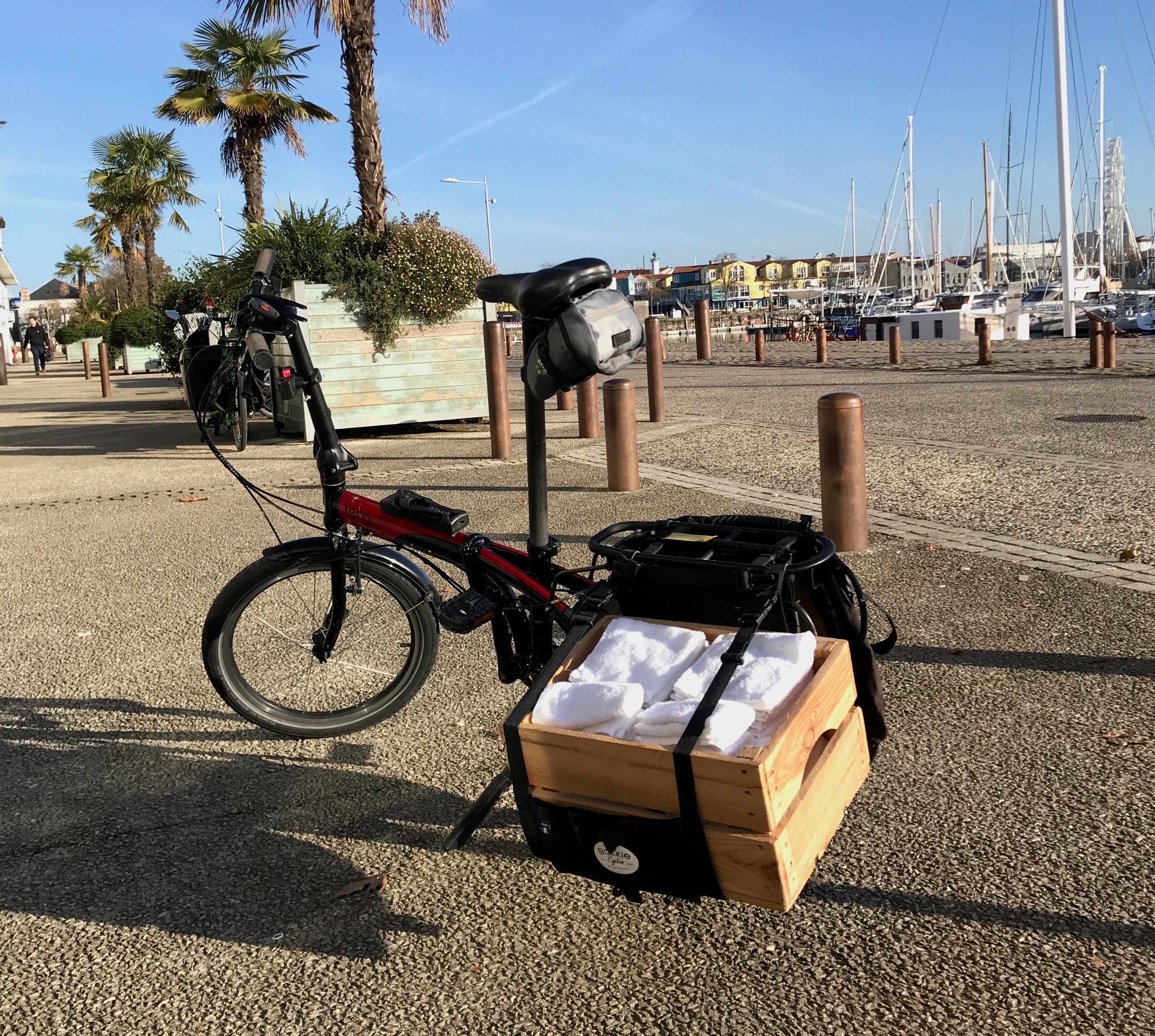 Quelles affaires peut-on transporter à vélo ?