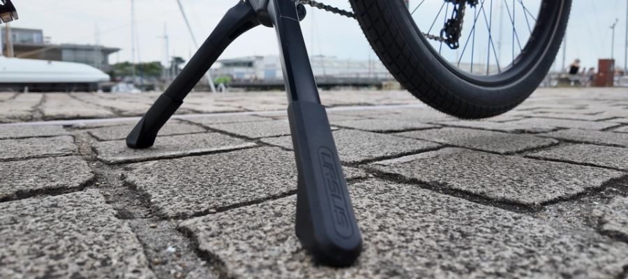 Patas de apoyo centrales para bicicleta móvil Ursus