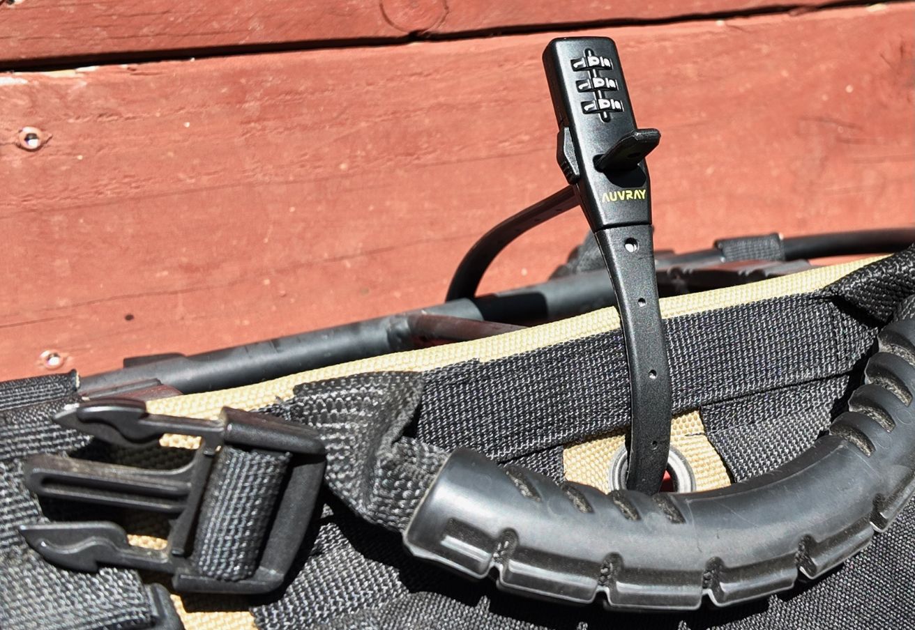 Lucchetto per borse da bicicletta Auvray Flexi-lock