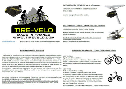 Notice et recommandations du Tire-Vélo - Fr