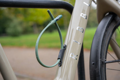 HIPLOK Z-LOK Combo bike lock with frame mount