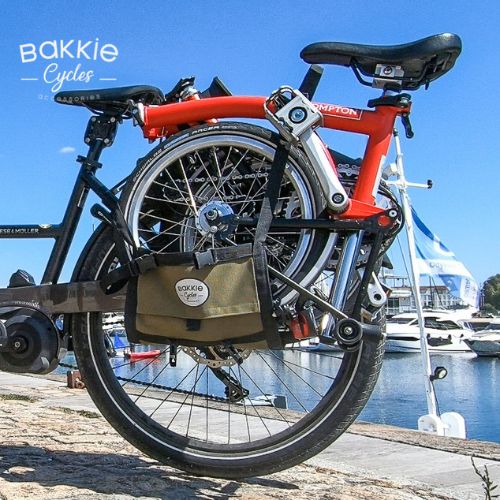 Alforja para bicicleta para Brompton