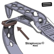 Fixplus Nano Strapkeeper zwart - verpakking van 4